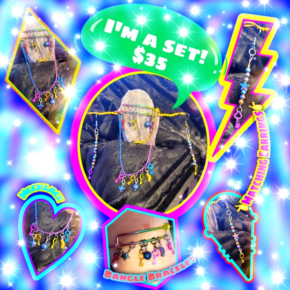 Handmade Multicolor Jewelry Set